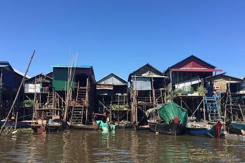 Recorrido privado a Kompong Phluk fuera de las rutas habituales