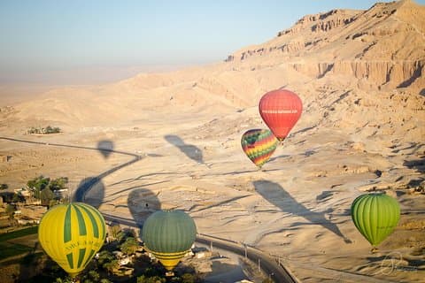 Gita di 2 giorni a Luxor da Marsa Alam con mongolfiera