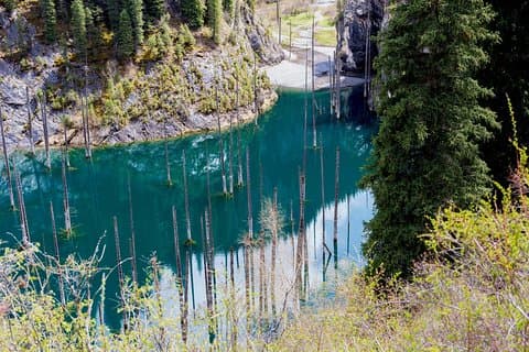 2-tägige private Tour - Der Kolsai-See und Kaindy (versunkener Wald) über die Charyn-Schlucht