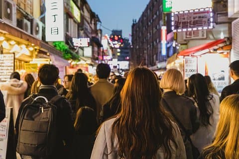 Seoul bei Nacht