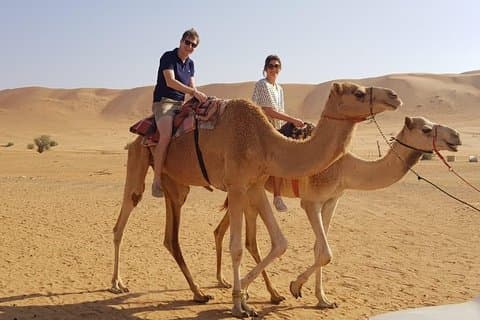 Excursão no deserto com Wadi Bani Khalid