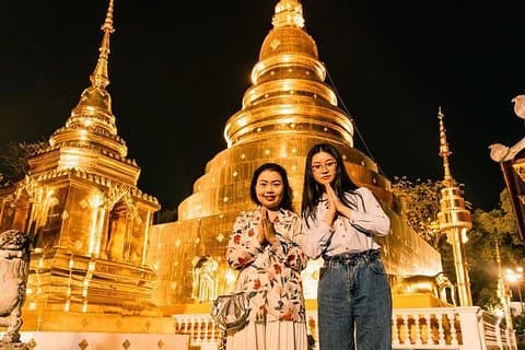 Chiang Mai Tuk Tuk Expérience sous le soleil ou le clair de lune