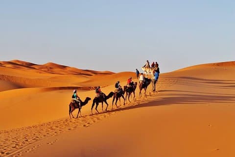 Tour di 10 giorni in Marocco da Casablanca attraverso il deserto del Sahara e Chefchaouen