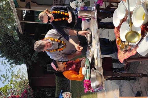 元首相の居住地での料理体験と夕食