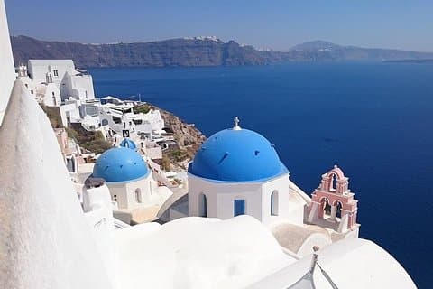 Privé sightseeingtour van een hele dag in Santorini met een local
