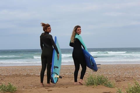 Aulas de surf