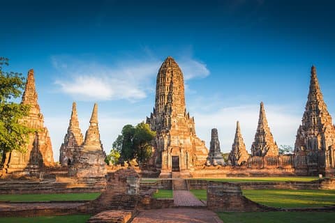 UNESCO tempelgruppetur til Ayutthaya fra Bangkok