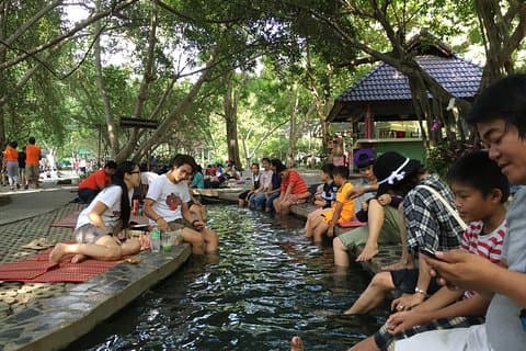 Chiang Mai Half Day Tour Sankampaeng Hot Spring & Handicraft (Minimum 2 pax)