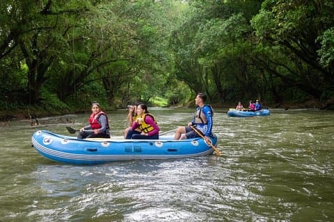 Safari Float + Cascata Fortuna + Pranzo & Escursione sul vulcano Arenal