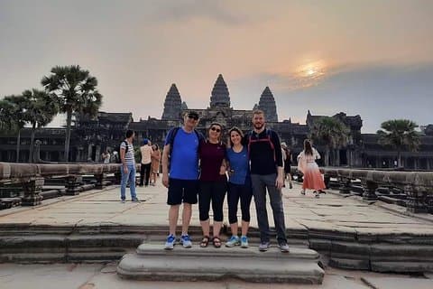 Angkor Wat Sunrise and Sunset With Guide
