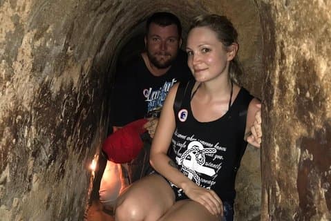 Tour privato dei tunnel di Cu Chi
