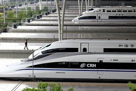 Yangzhou jernbanestation Privat afgang Transfer fra byområdet