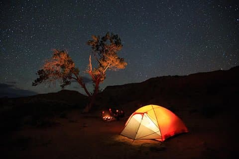 Privat Liwa overnattingssafari for par