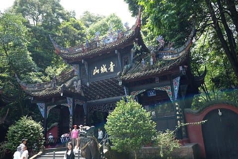 Dujiangyan Panda Base og Mt.Qingcheng en dag privat tur