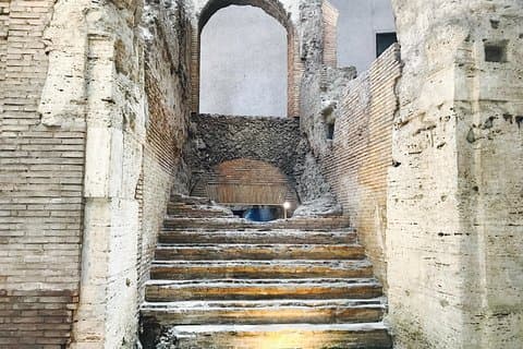 Piazza Navona och Trevi District Underground Pass med Audioguide