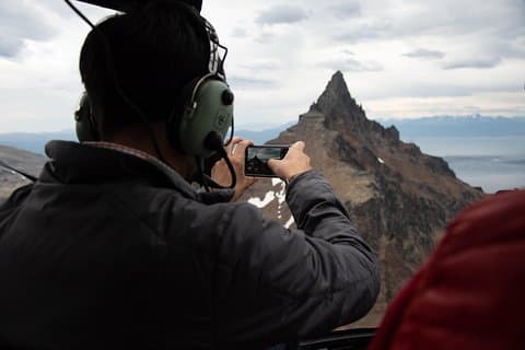 Sobrevuelo en Helicóptero - Aterrizaje en la Cordillera - A30