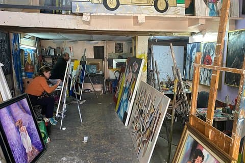 Aula particular de pintura em Casablanca com transfer