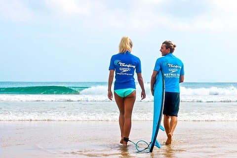 Lezione di surf a Lennox Head