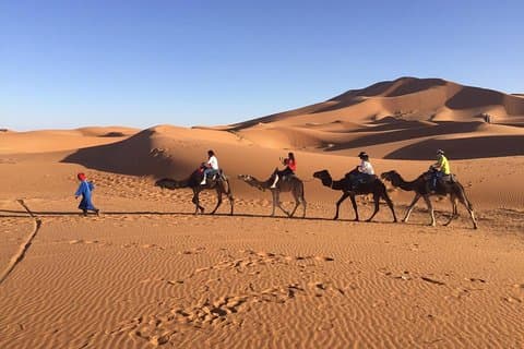 Lille grupperejse 3 dages Sahara-ørkenen fra Marrakech