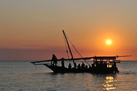 Croisière Sunset en boutre