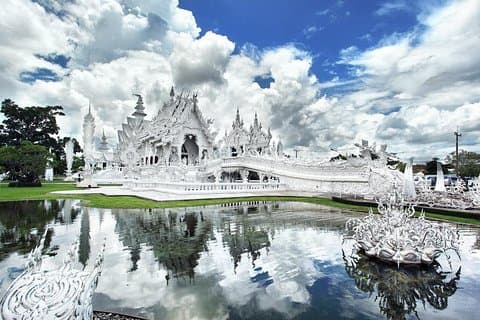 Chiang Rai 1-daagse tour (witte tempel-blauwe tempel- gouden driehoek) vanuit Chiang Mai