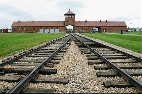Auschwitz - Birkenau aus Katowice