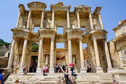 Visite d'Éphèse tout compris en petit groupe depuis Kusadasi / Selcuk