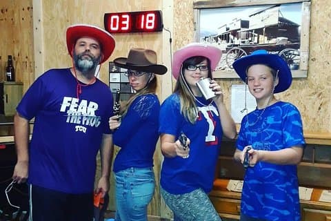 Salle d'évasion sauvage du Far West