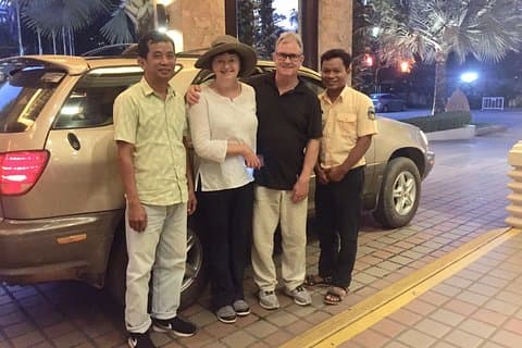 Siem Reap Airport Taxi Transfer - Hotels in het centrum
