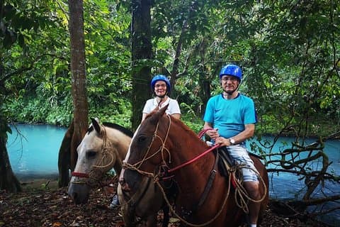 Reiten Rio Celeste