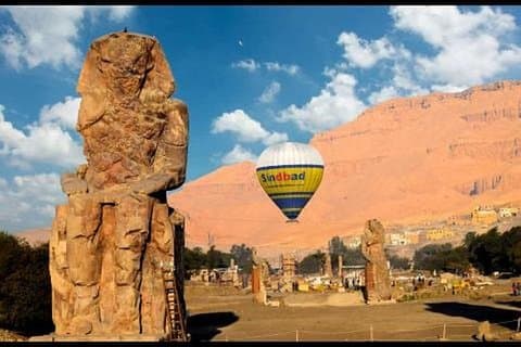 Voyage privé: ballon, est, déjeuner et felouque