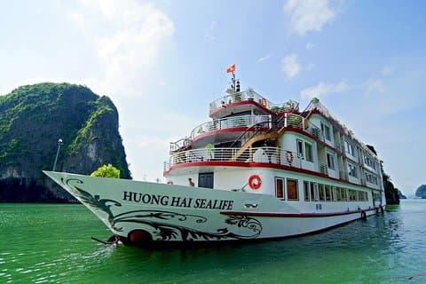 Croisière de luxe dans la baie de Bai Tu Long 2D / 1N: Visitez la baie de Bai Tu Long et des endroits préservés