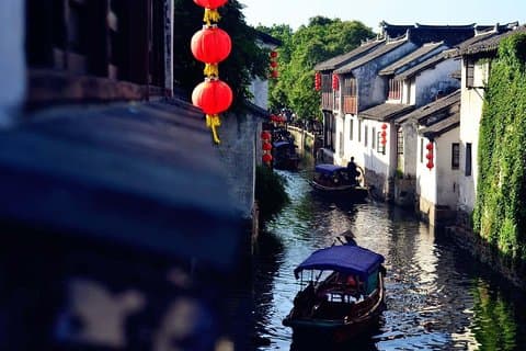 Zhouzhuang en Tongli Water Town Private Transfer Service vanuit Shanghai