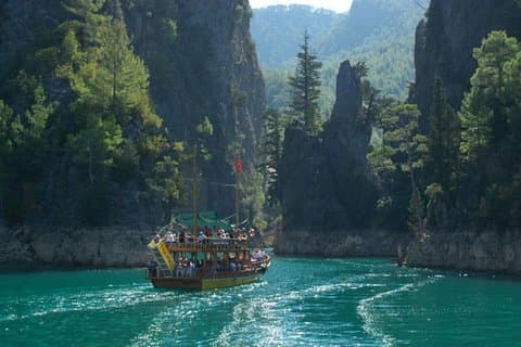 Green Canyon båttur fra Antalya og regioner