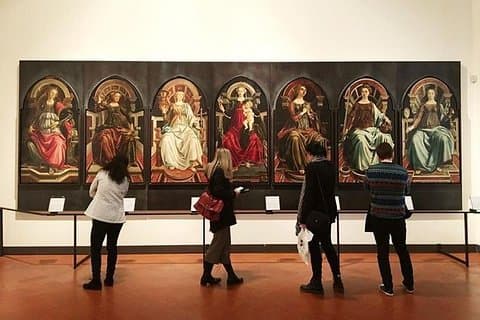 Firenze: Udforsk Uffizi-galleriet med en guidet tur