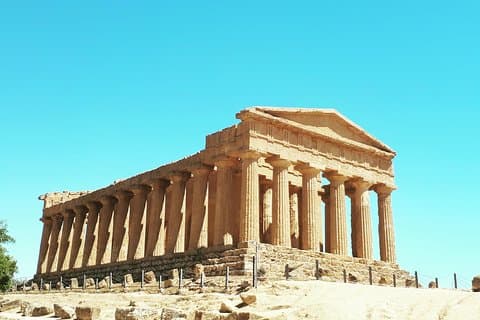 Piazza Armerina - Agrigento, Temple of Valley - Scala dei Turchi fra Taormina