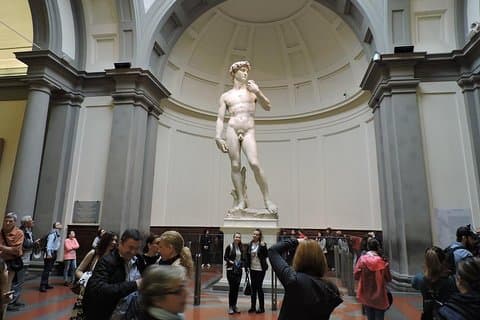 Ekspress-guidet besøg på Accademia-galleriet og Davidsstatuen