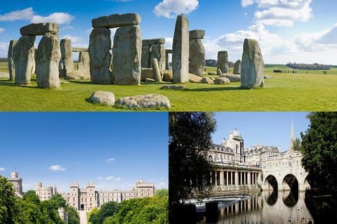 Tour privato di un'intera giornata a Bath, Windsor e Stonehenge