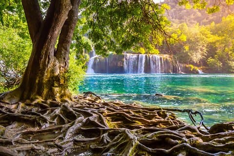 Dagelijkse privétrip naar Krka-meren en Sibenik vanuit Split