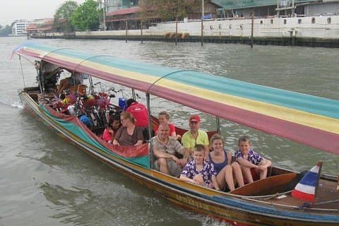 Tour in barca e in bicicletta di Bangkok Klong (Canal)