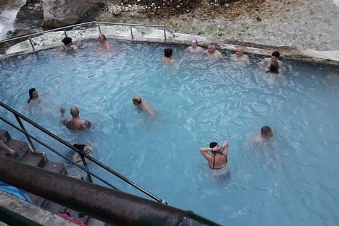 Excursión privada de día completo al spa termal de Pozar y a las cascadas de Edesa desde Salónica