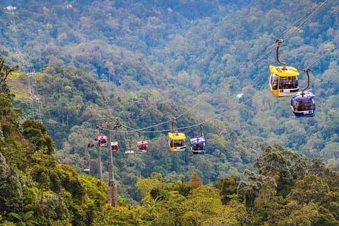 Genting Highland And Batu Caves-tur inkluderer 2-veis taubanebilletter