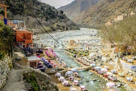 Viagem diurna ao vale de Ourika saindo de Marrakech
