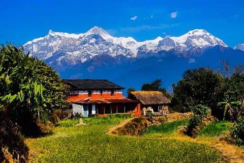 Caminhada diurna de Chisapani Danda e Birchok de Pokhara