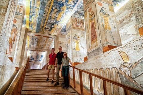 Privéexcursie naar de Westelijke Jordaanoever van Luxor met Egyptoloog