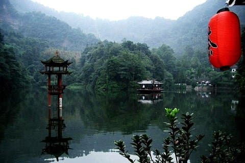 パンダ基地と道教の青城山への日帰り旅行
