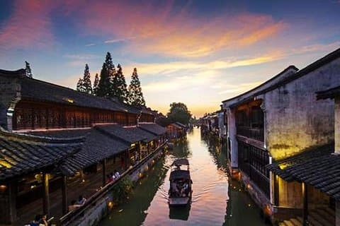 Privattransfer von Shanghai nach Hangzhou mit Zwischenstopp in Wuzhen
