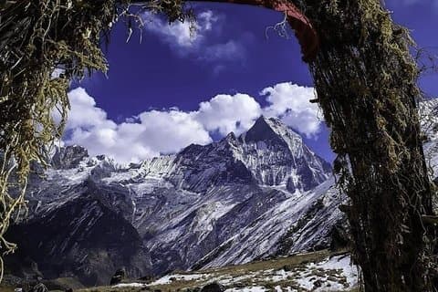 Caminata por el campamento base de Annapurna