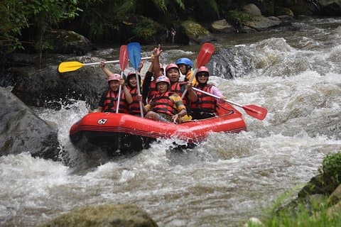 Bali Telaga Waja Rafting & Zipline (weniger Treppe)