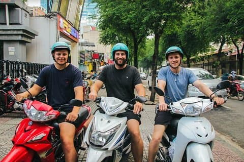 Saigon unsichtbar und Stadt Highlights auf Roller